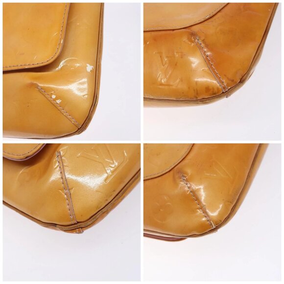 LOUIS VUITTON Vernis Thompson Street Bag Marshmallow Pink M91070 LV Auth 141078 - Picture 14 of 16